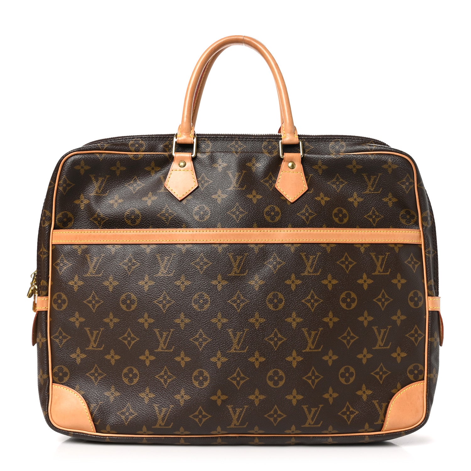 Louis Vuitton Monogram Porte-Documents Voyage Briefcase 2 Compartments 1 of 11