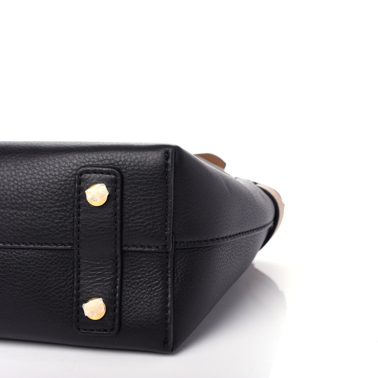 Soft Grain Calfskin Small Belt Bag Black