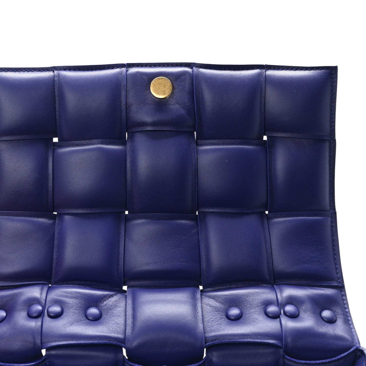 Bottega Veneta Lambskin Maxi Intrecciato Padded Chain Cassette Crossbody Bag Unicorn 11 of 11