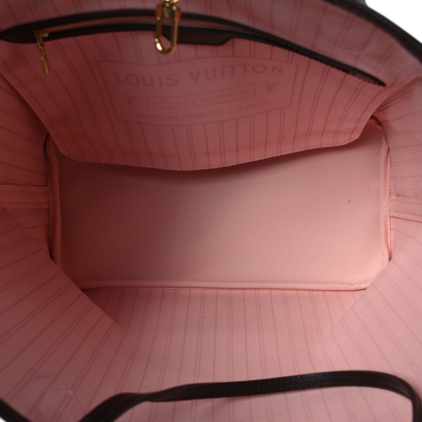 Damier Ebene Neo Neverfull MM Rose Ballerine