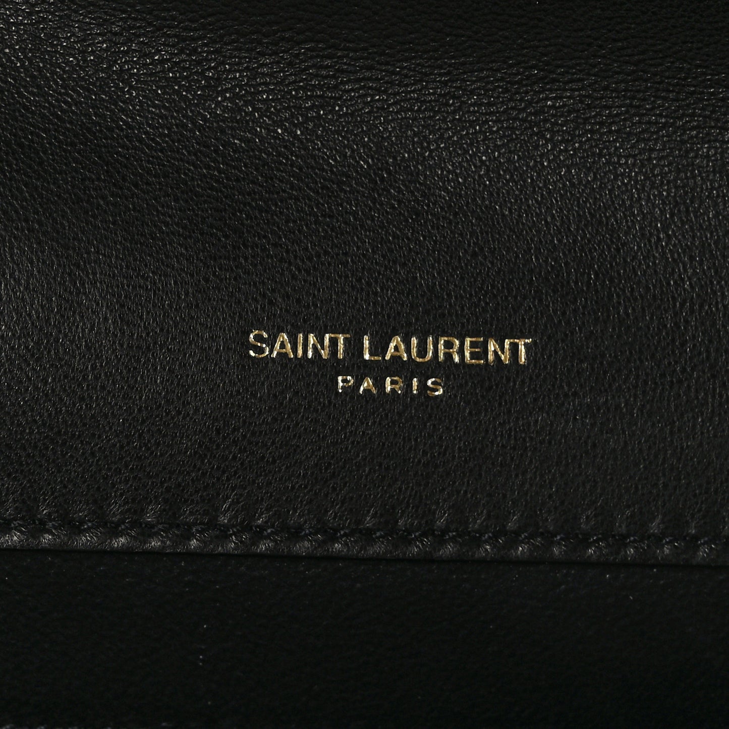 Vintage Lambskin Gaby Chain Bag Black
