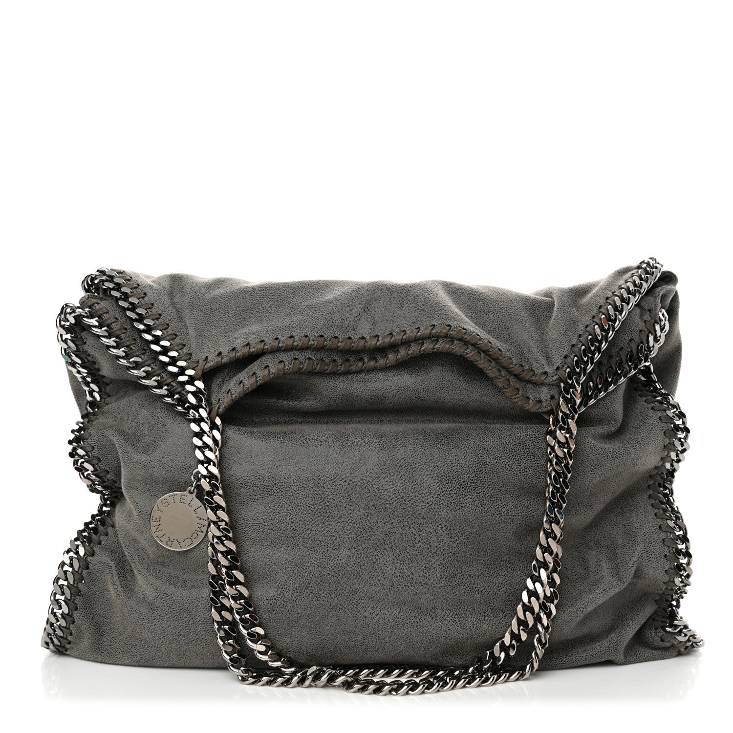 Stella McCartney Shaggy Deer Big Falabella Tote Grey 1 of 10
