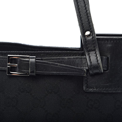 Gucci Monogram Small Bucket Tote Black 14 of 23