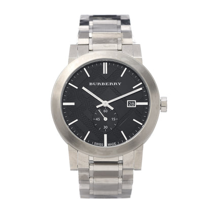 Burberry Stainless Steel 42mm Quartz Watch Black BU9901 1 of 7