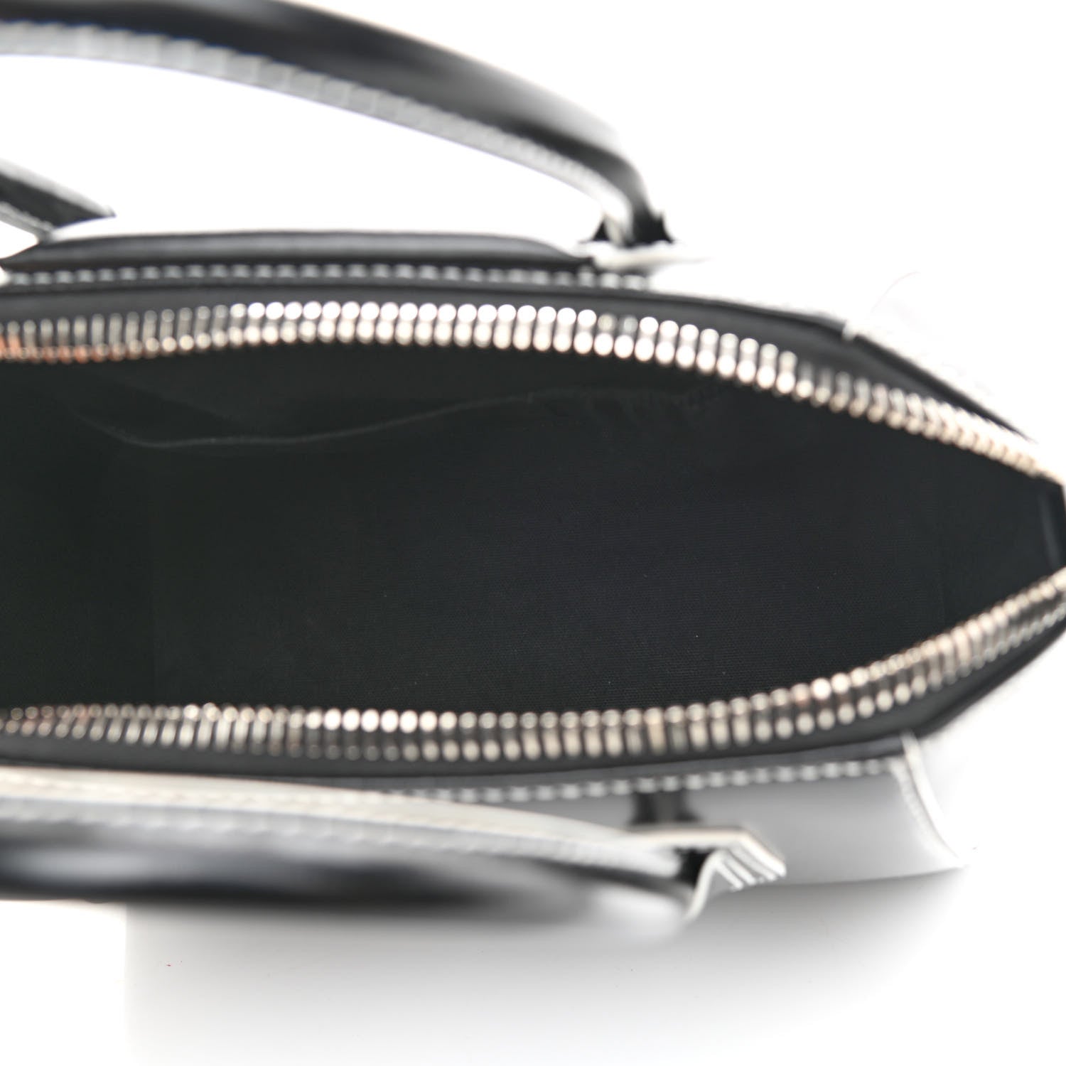 Givenchy Calfskin Contrast Topstitch Small Antigona Black White 5 of 10
