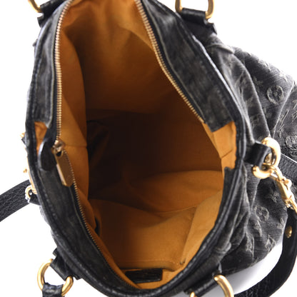 Louis Vuitton Denim Neo Cabby GM Black 4 of 14
