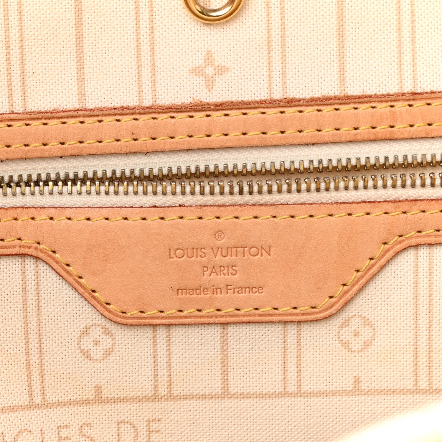 Louis Vuitton Damier Azur Neverfull MM 7 of 12