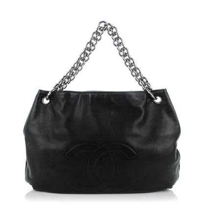 Chanel Lambskin Soft and Chain Small Hobo Black 1 of 7