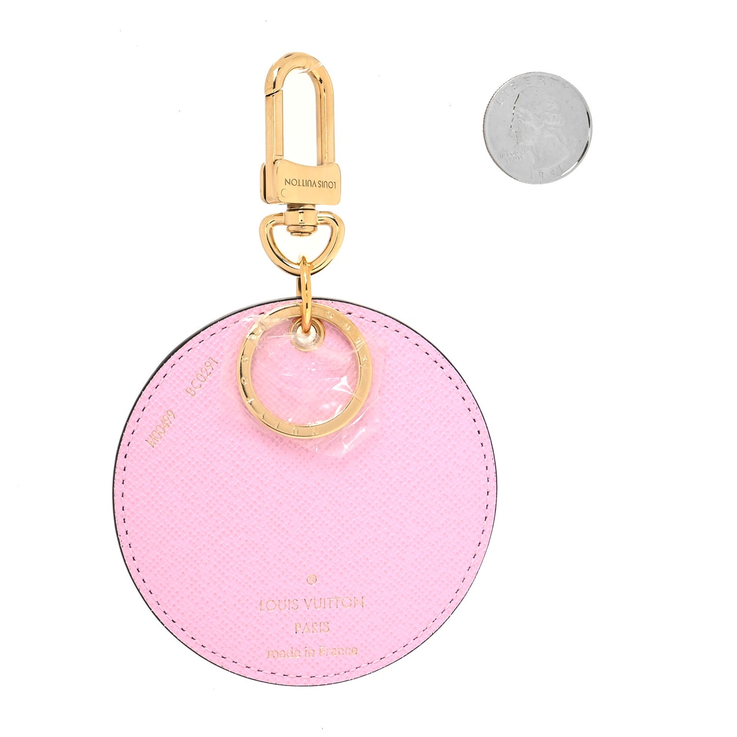 Monogram 2021 Christmas Animation Japanese Garden Bag Charm Key Ring Wisteria Pink