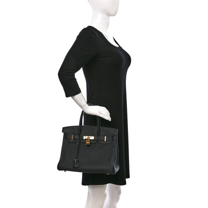 Hermes Togo Birkin 30 Vert Fonce 2 of 9