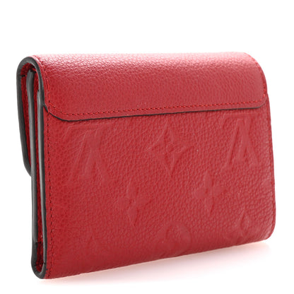 Louis Vuitton Empreinte Pont-Neuf Compact Wallet Cherry 3 of 7