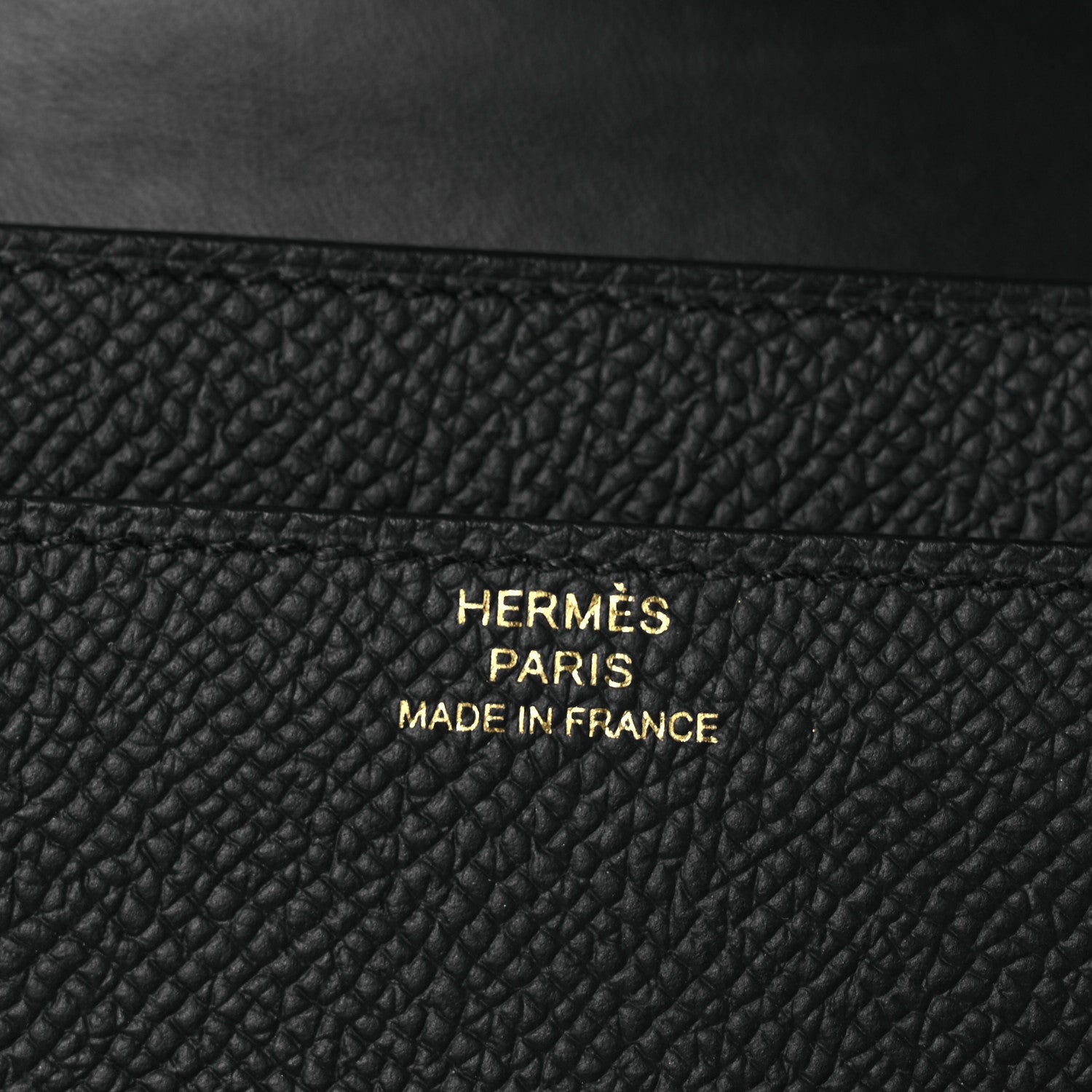 Hermes Epsom Constance Wallet To Go Black 6 of 12
