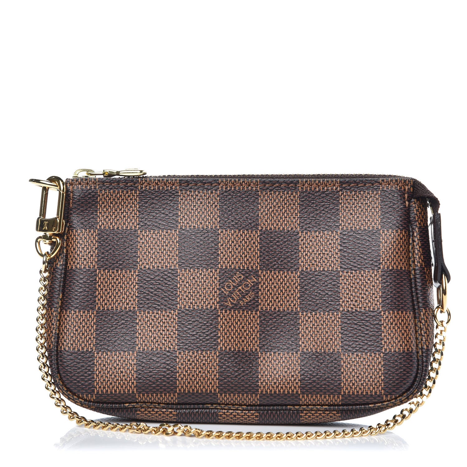 Louis Vuitton Damier Ebene Mini Pochette Accessories 1 of 7