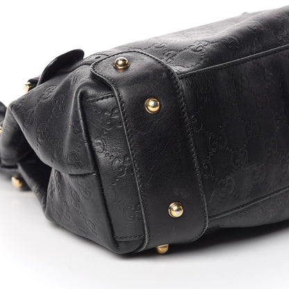 Gucci Guccissima Small Pelham Shoulder Bag Black 5 of 10