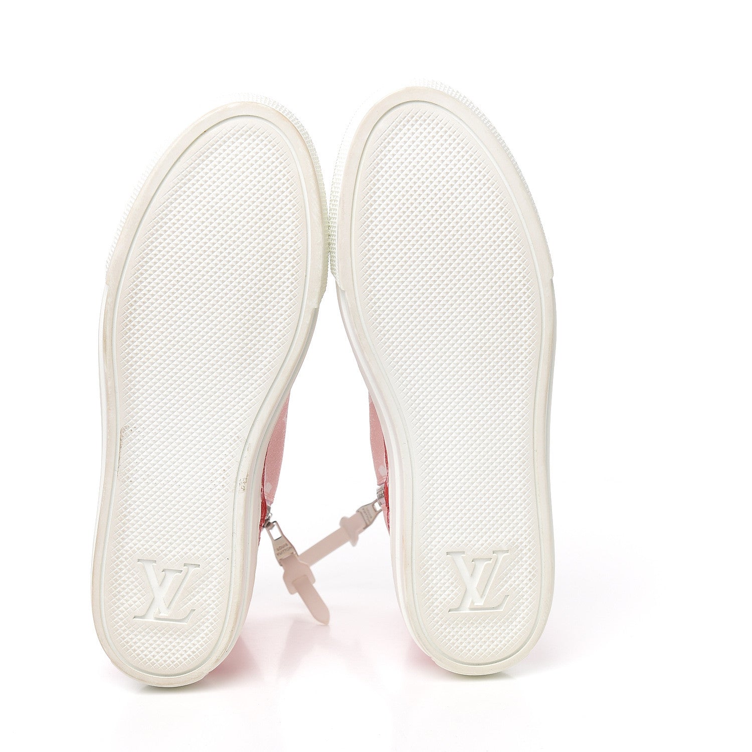Louis Vuitton Monogram Giant Stellar Sneaker Boots 37 Rose Rouge 5 of 8
