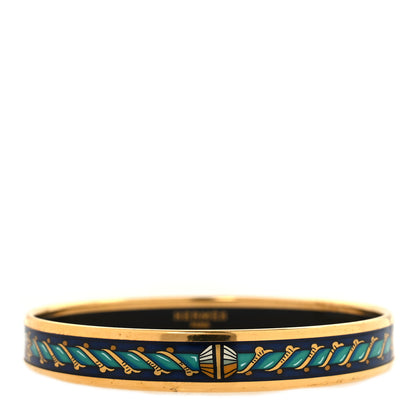 Hermes Enamel Printed Narrow Bracelet 65 1 of 6