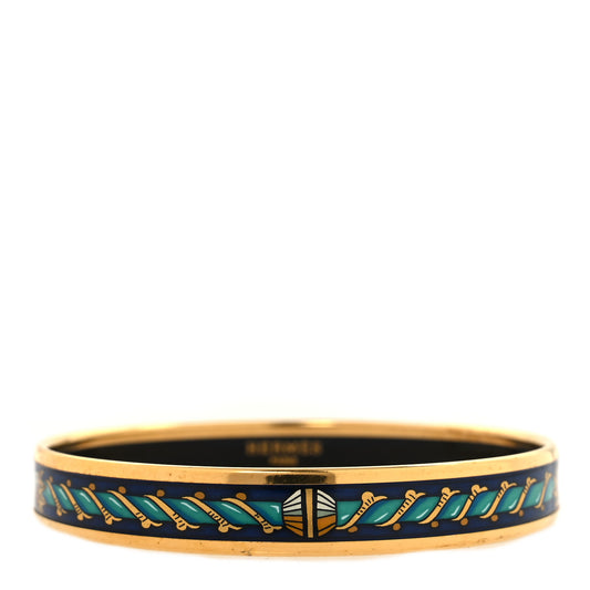 Enamel Printed Narrow Bracelet 65