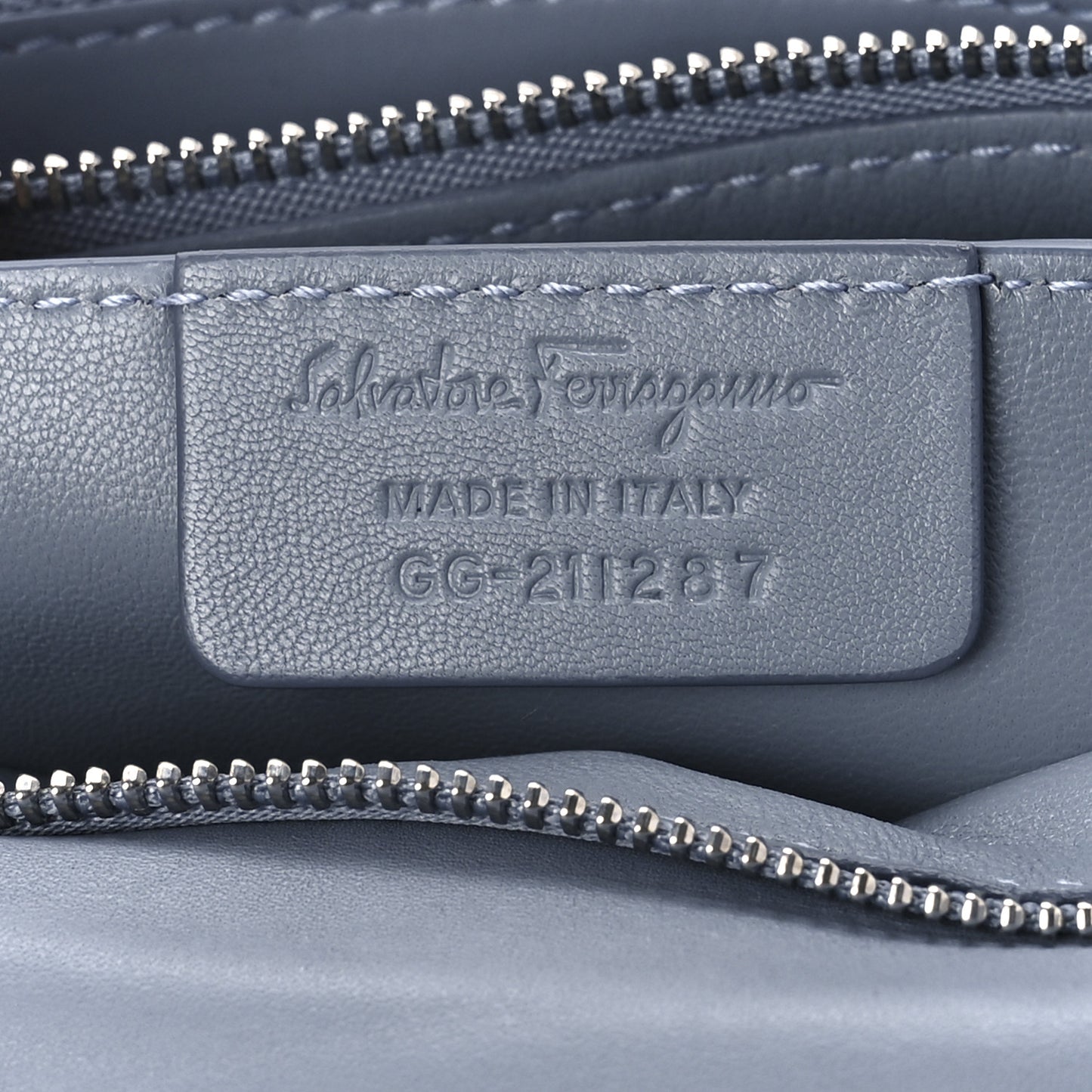 Calfskin Small Viva Bow Shoulder Bag Blue