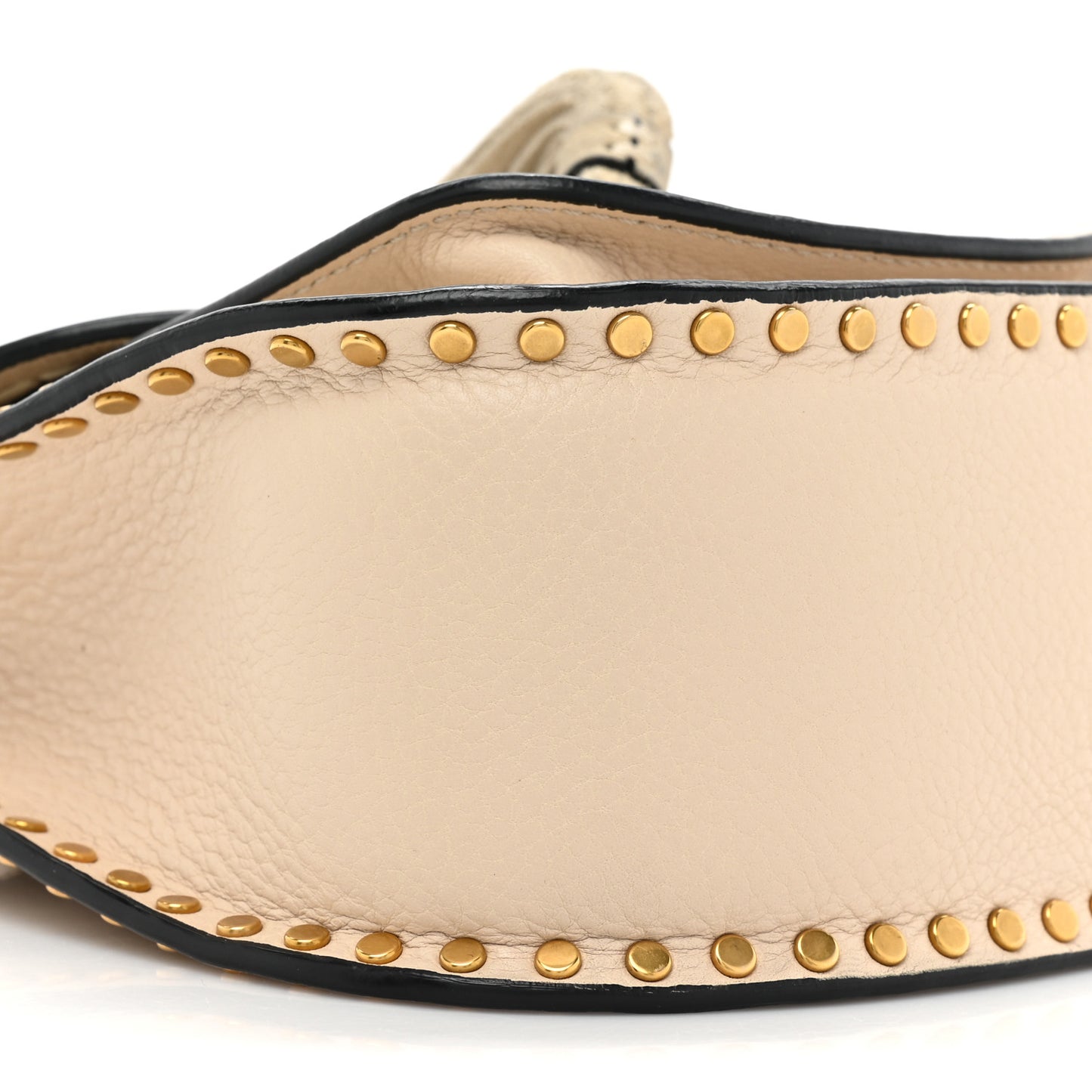 Calfskin Braided Medium Hudson Shoulder Bag Abstract White