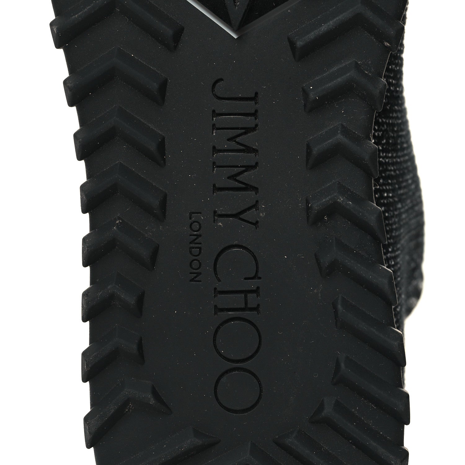Jimmy Choo Lurex Knit Norway Sneakers 36.5 Black 6 of 7