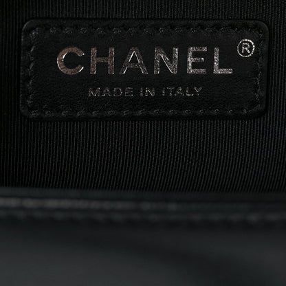 Chanel Lambskin Quilted Medium Boy Flap Black 6 of 18