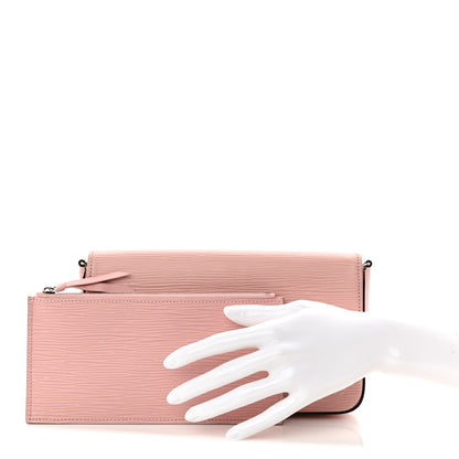 Louis Vuitton Epi Pochette Felicie Rose Ballerine 2 of 12