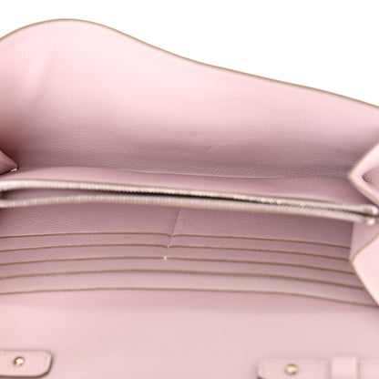 Hermes Evercolor Constance Wallet To Go Mauve Pale 5 of 11