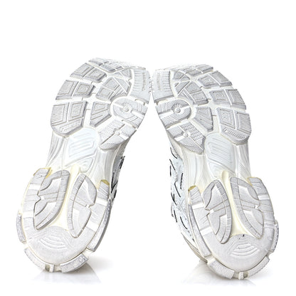 Balenciaga Mesh Rubber Monocolor Womens Runner Sneakers 36 White 6 of 8