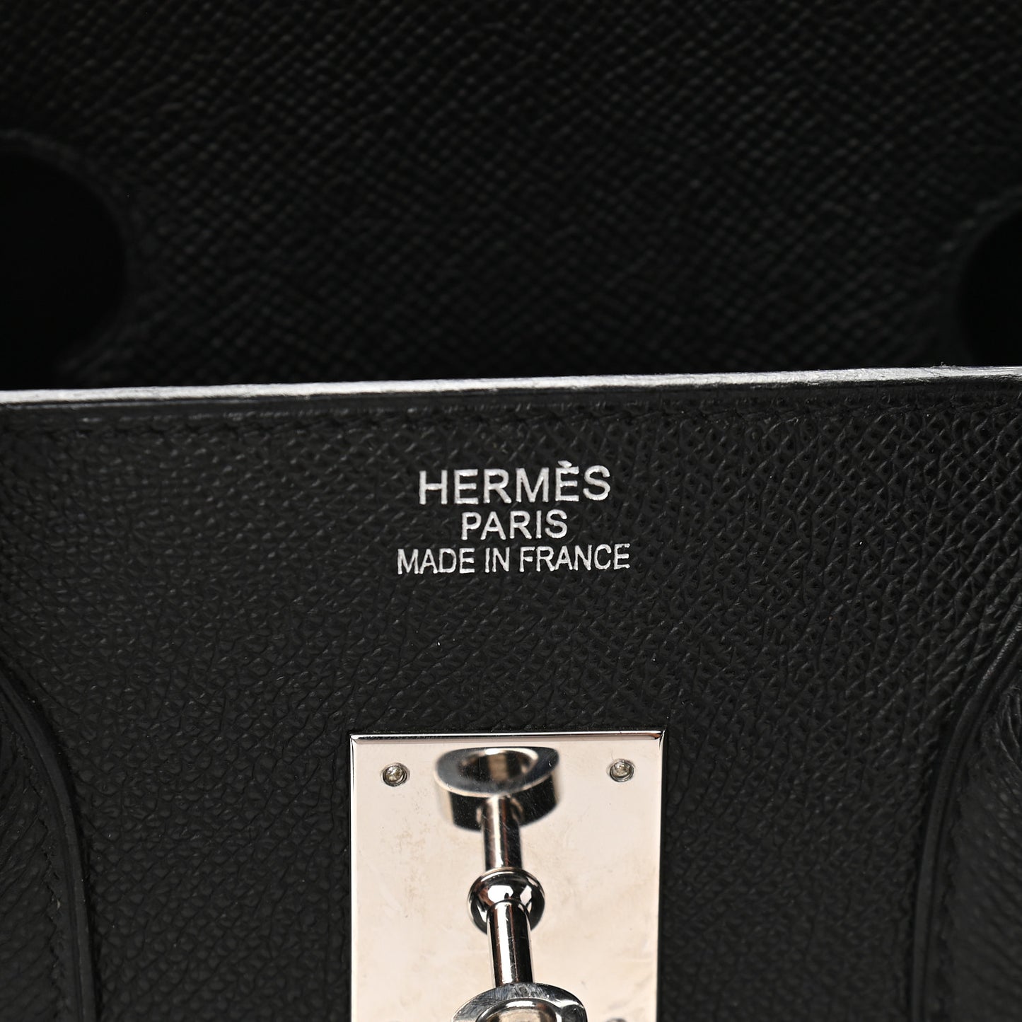 Epsom Birkin 35 Black