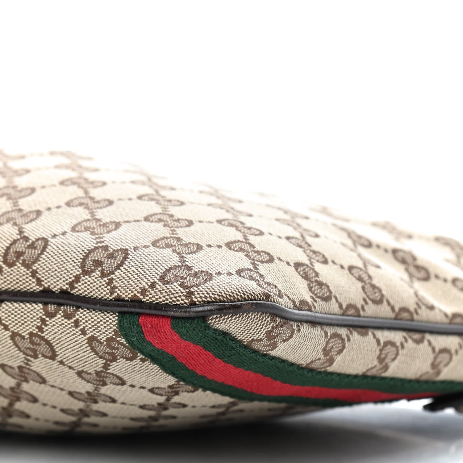 Gucci Monogram Web Jolicoeur Charms Messenger Dark Brown 7 of 9