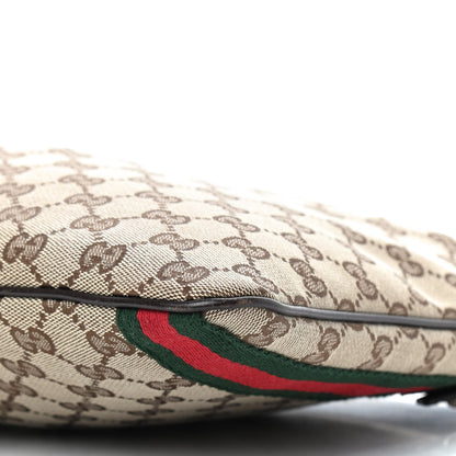 Gucci Monogram Web Jolicoeur Charms Messenger Dark Brown 7 of 9