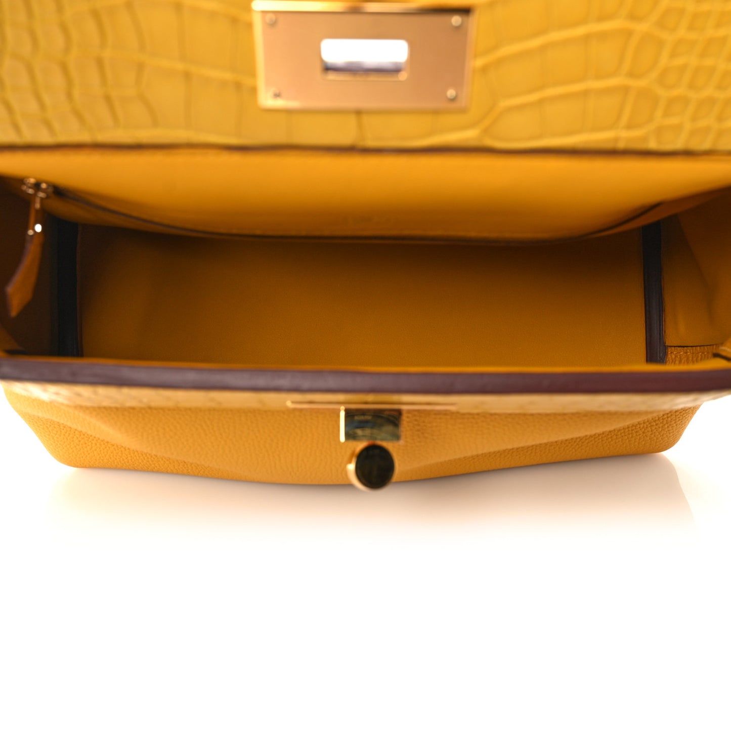 Togo Matte Alligator Swift Touch 24/24 29 Jaune Ambre