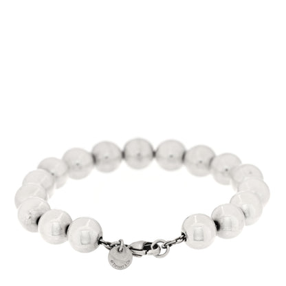 Tiffany Sterling Silver 10mm HardWear Ball Bracelet 2 of 4