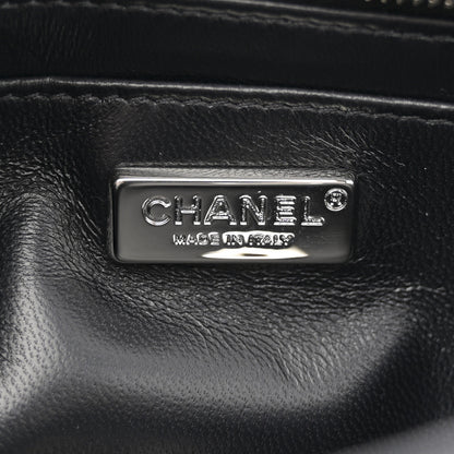 Chanel Sequin Houndstooth Small Flap Black White 6 of 12