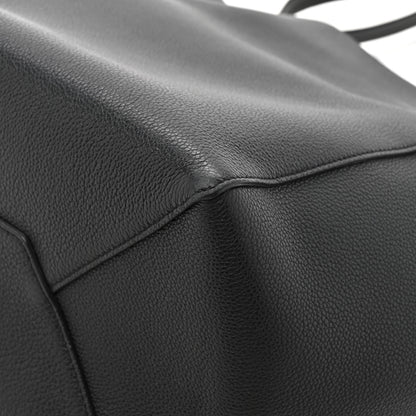 Celine Soft Grained Calfskin Small Belt Cabas Phantom Black 12 of 12