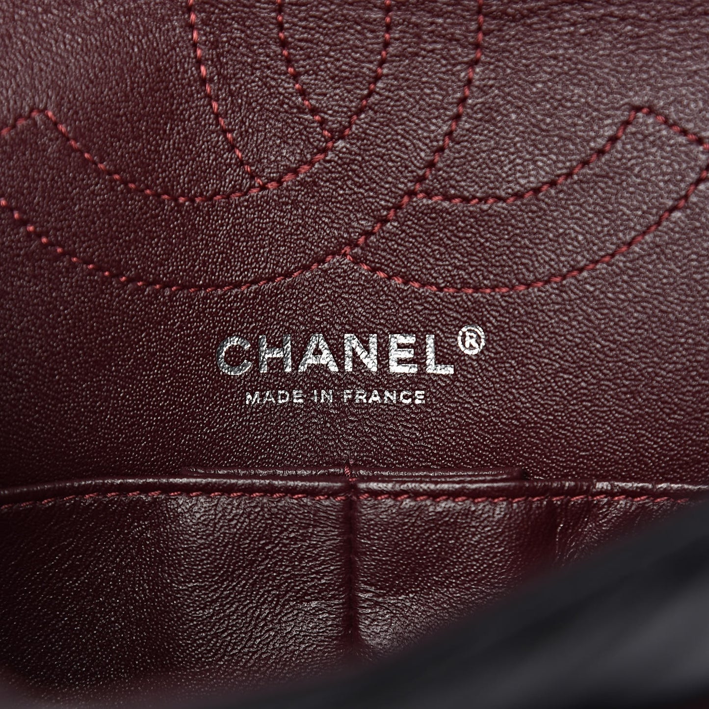Aged Calfskin Quilted 2.55 Reissue 225 Flap Black