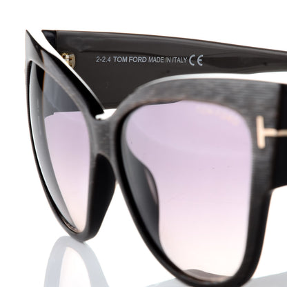 Tom Ford Acetate Anoushka Cat Eye Sunglasses TF371 Dove Grey 5 of 7