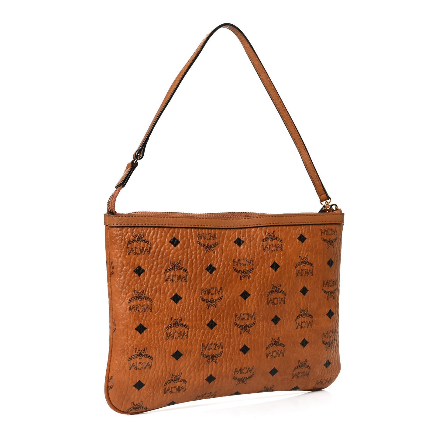 Visetos Liz Shopper Tote Pouch Cognac