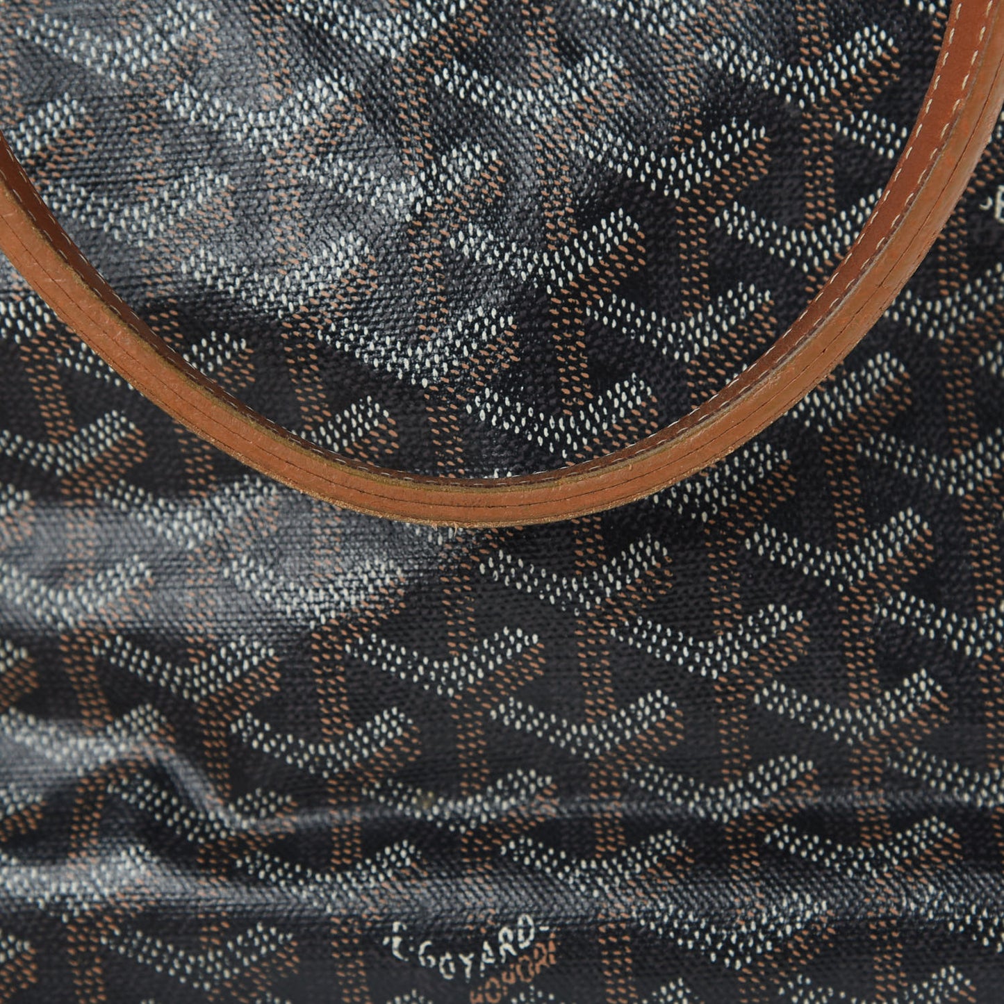 Goyardine Saint Louis PM Black Gold