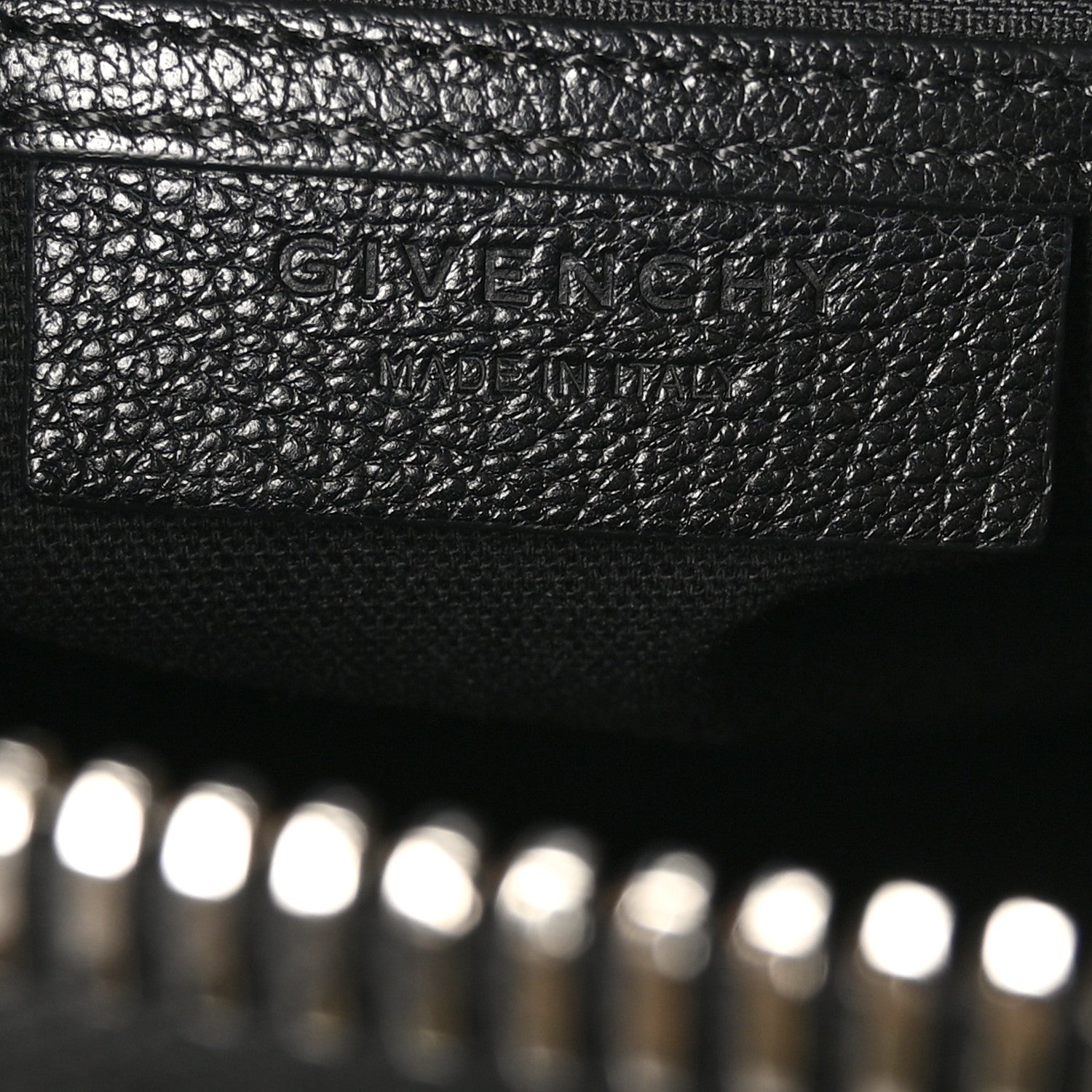 Givenchy Sugar Goatskin Striped Small Antigona Black Red 6 of 10