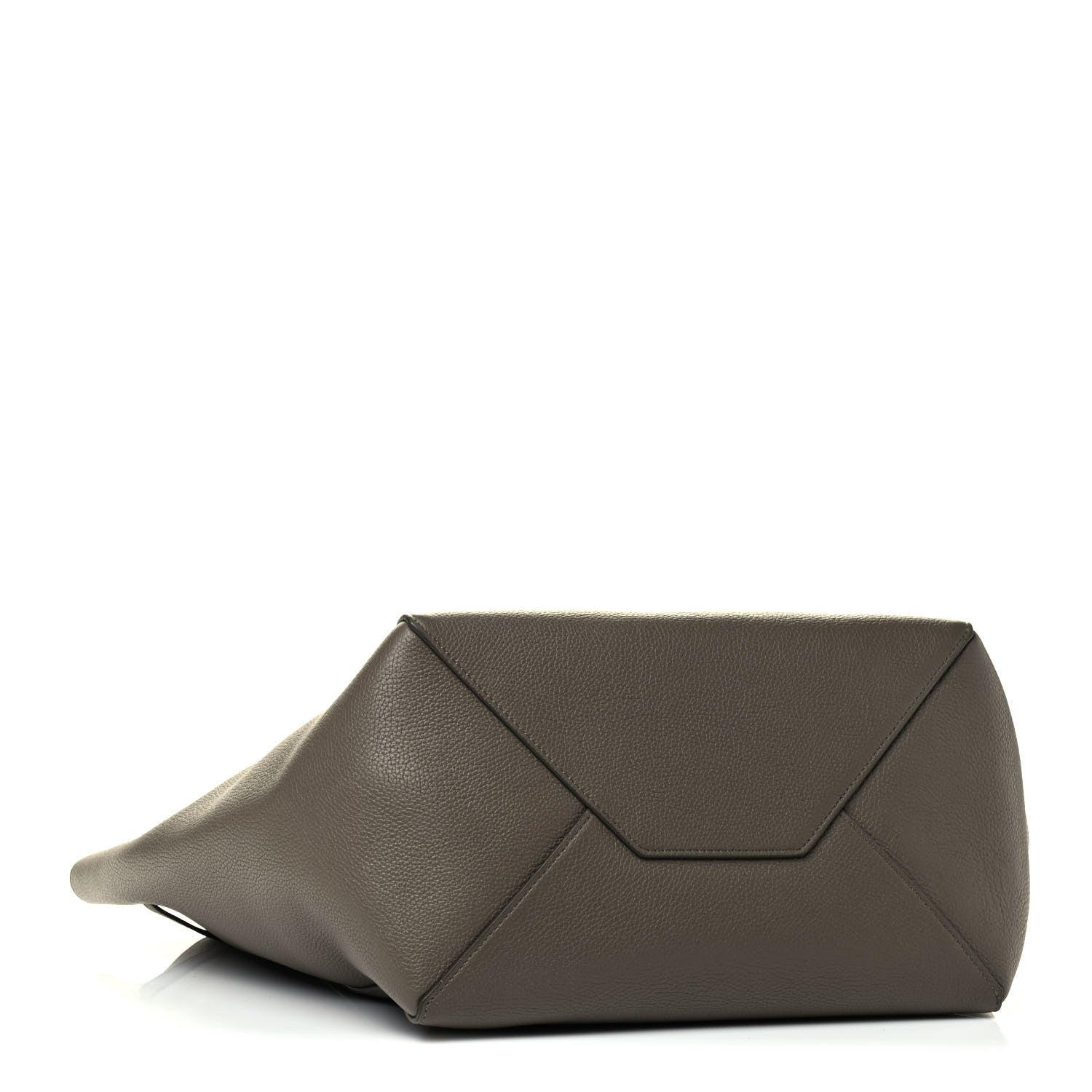 Celine Soft Grained Calfskin Small Belt Cabas Phantom Taupe 3 of 7