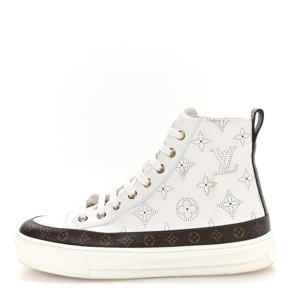 Louis Vuitton Mahina Stellar Sneaker Boots 35 White 1805266