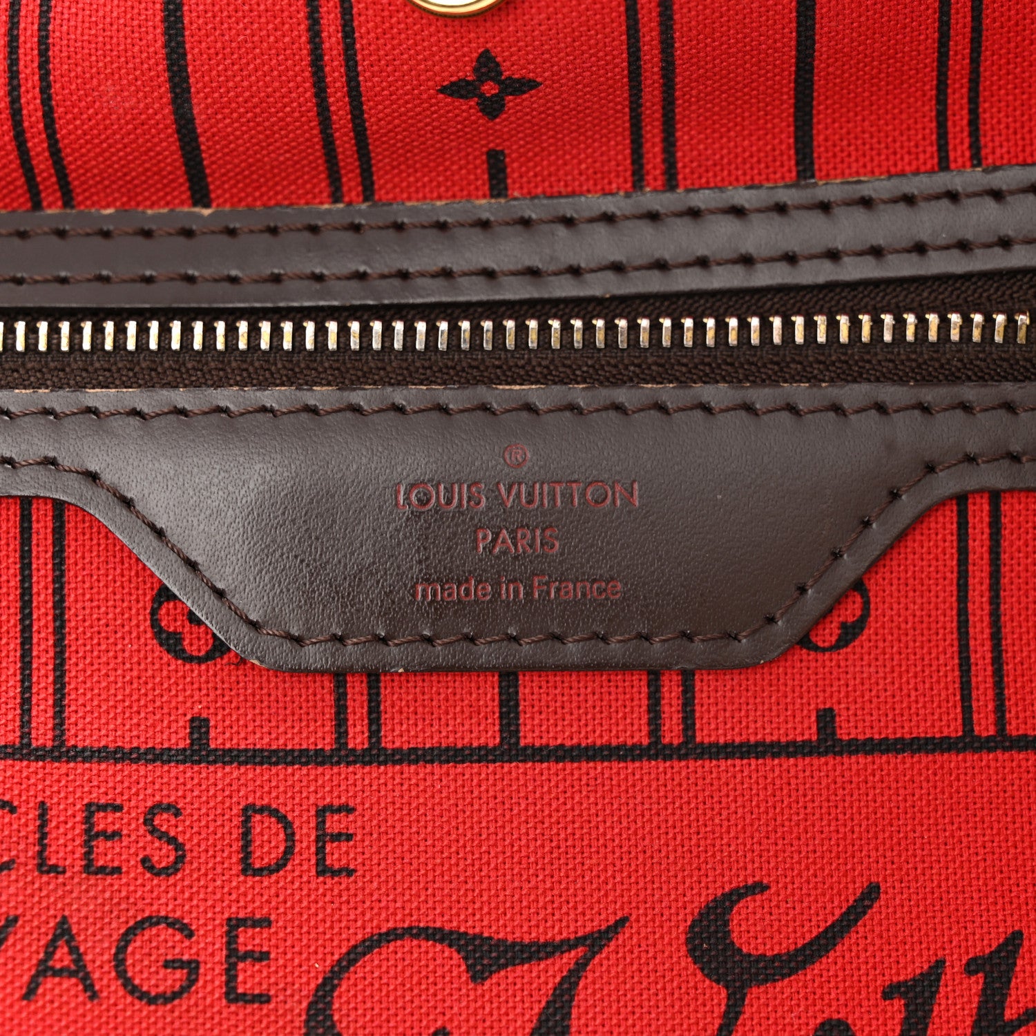 Louis Vuitton Damier Ebene Neverfull PM 6 of 11