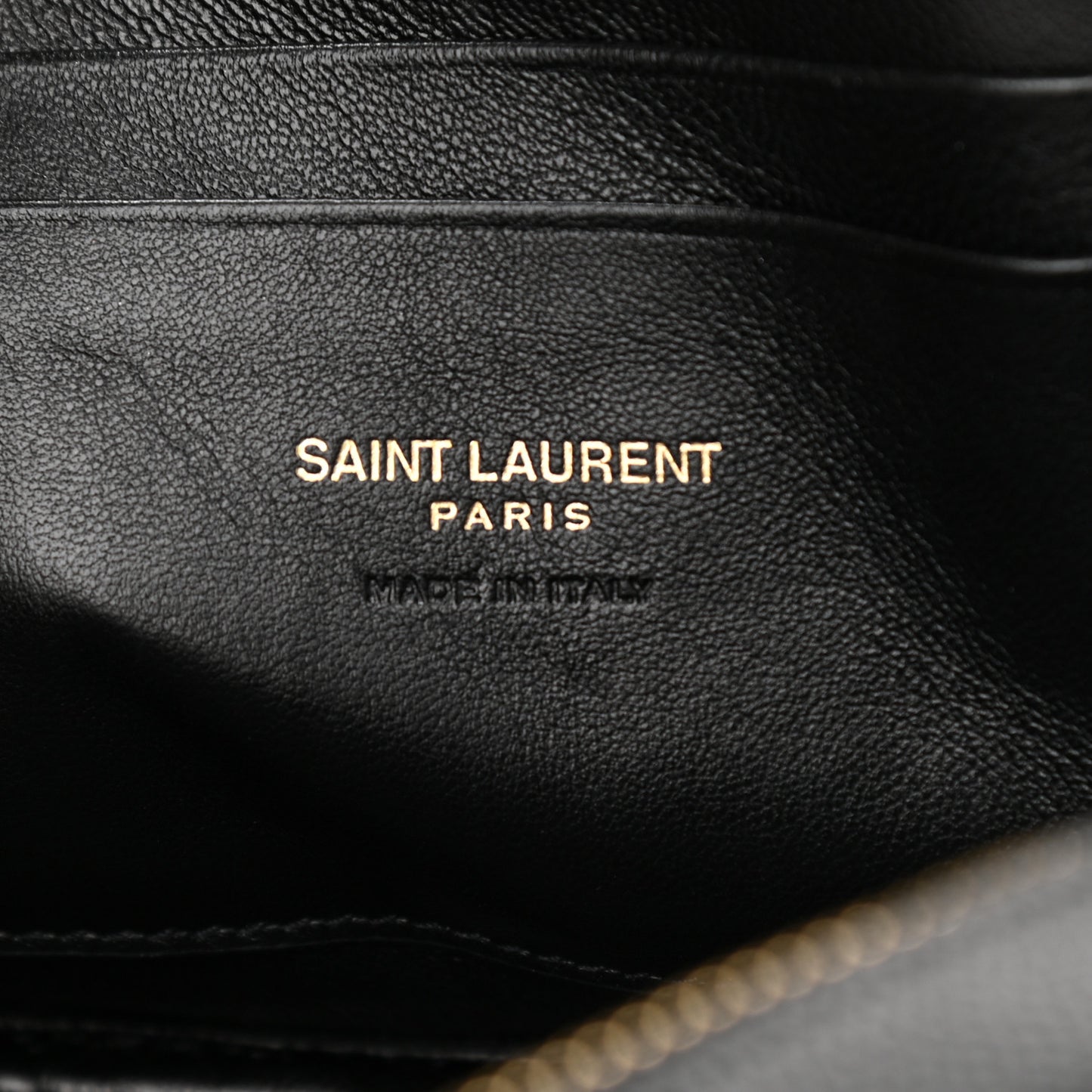 Grain De Poudre Matelasse Monogram Mini Lou Camera Bag Black