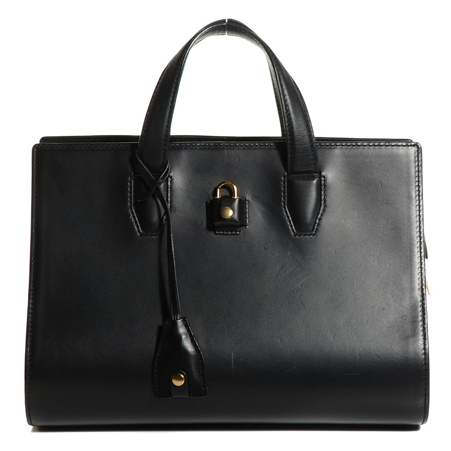 Calfskin Pelican Satchel Black