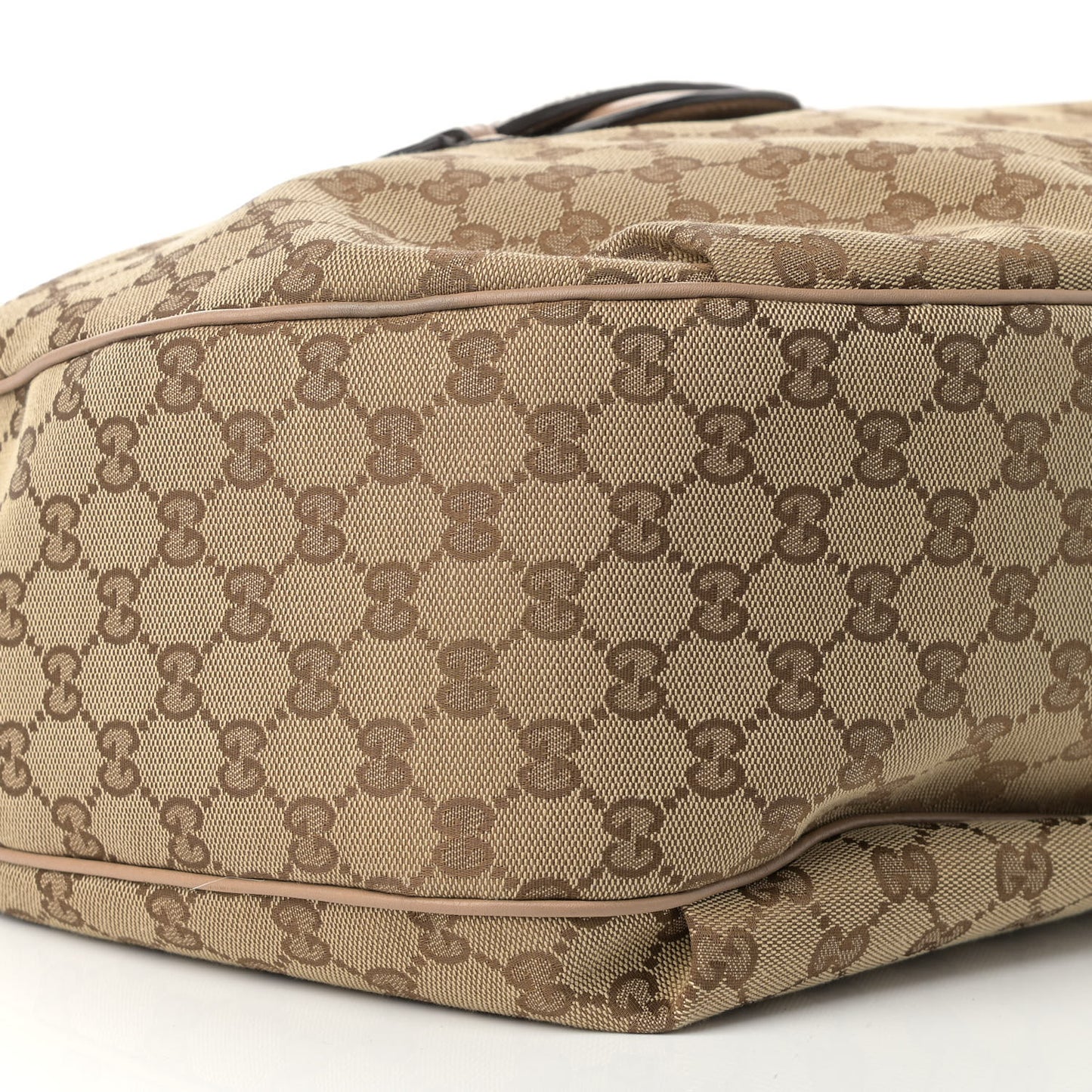 Monogram Web Medium Dressage Hobo Beige