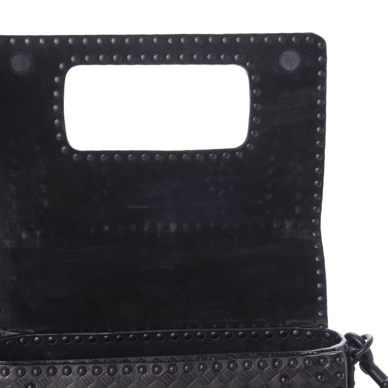 Christian Dior Calfskin Studded Dio(r)evolution Flap Bag Black 10 of 12