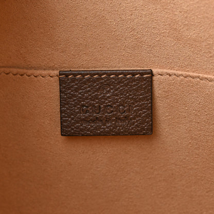 Gucci GG Supreme Monogram Web Ophidia Pouch Brown 6 of 10
