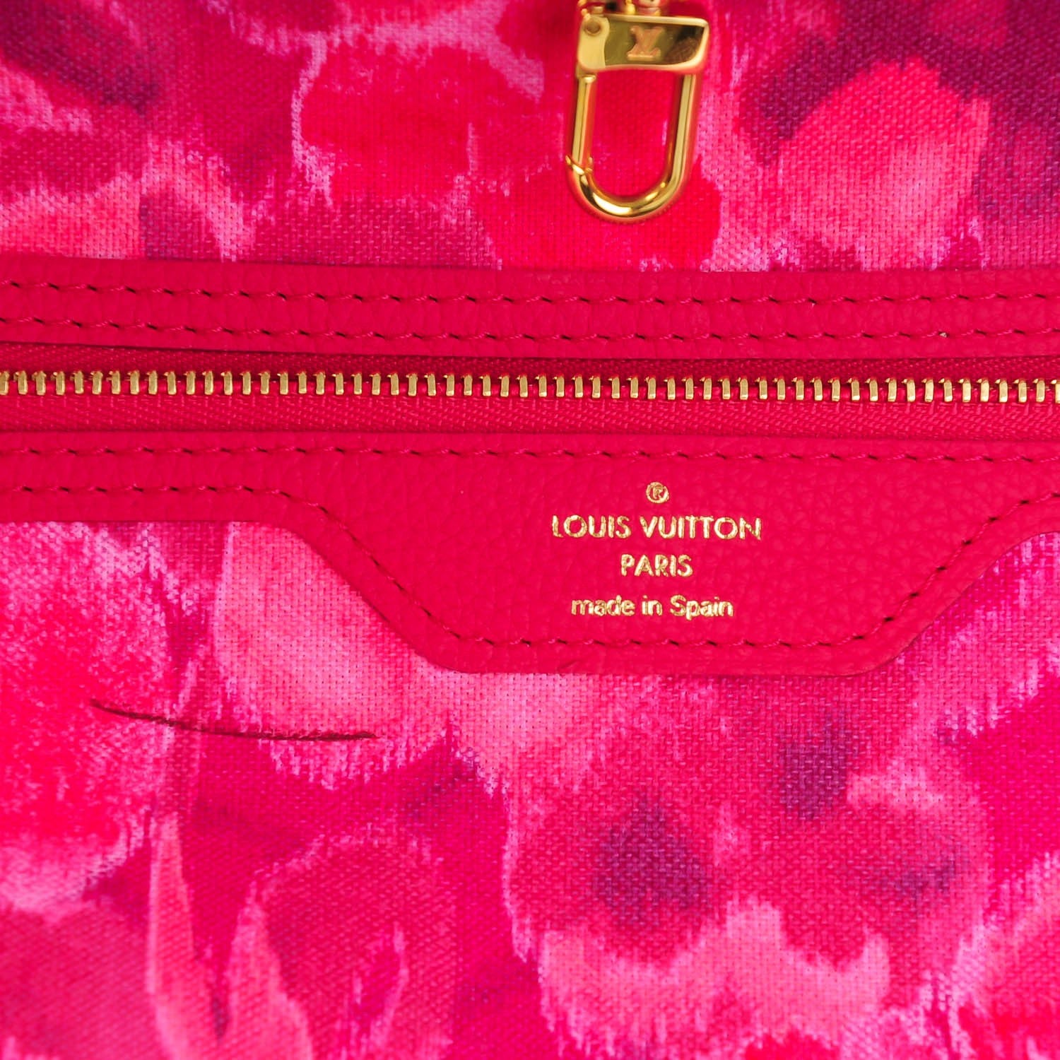 Louis Vuitton Monogram Articles de Voyage Ikat Neverfull MM Rose Indien 6 of 11