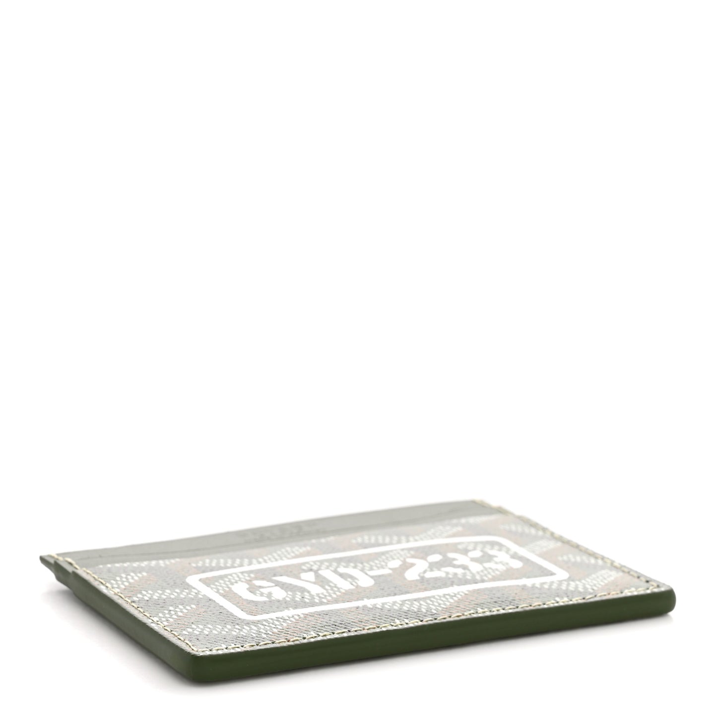 Goyardine Saint Sulpice Card Holder Khaki
